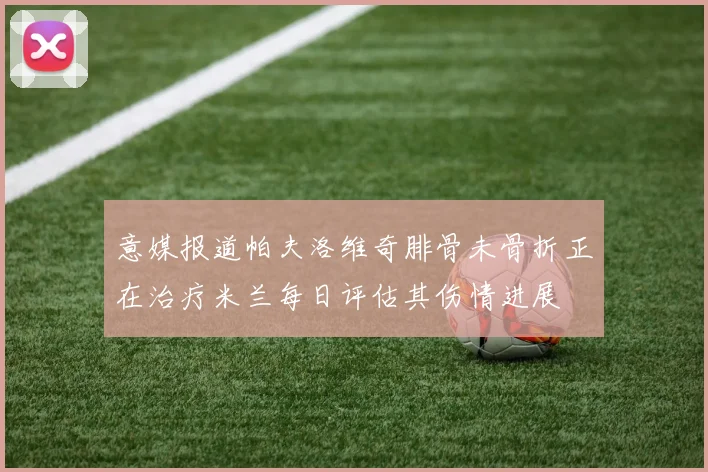 意媒报道帕夫洛维奇腓骨未骨折正在治疗米兰每日评估其伤情进展